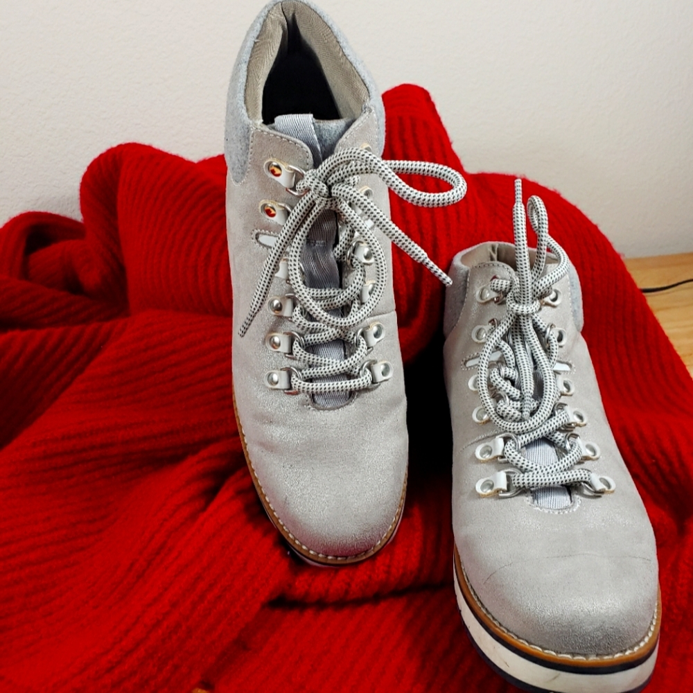 WHITE MOUNTAIN Womens Leather Casual Street Hiking Boots size 9